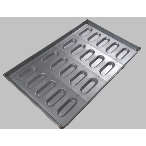 Aluminized Steel Rectangular Mini Bread Tray, For Bakery