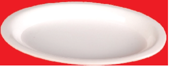 Acrylic Oval Plate