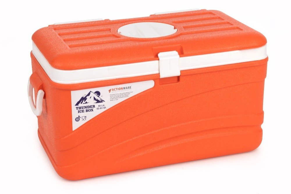 Actionware Blue And Orange Thunder Ice Box 50 Ltr