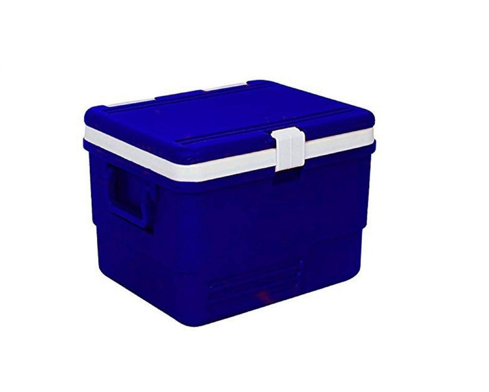 CROMA Blue & Red PLASTIC ICE BOX, Capacity: 25 Ltr