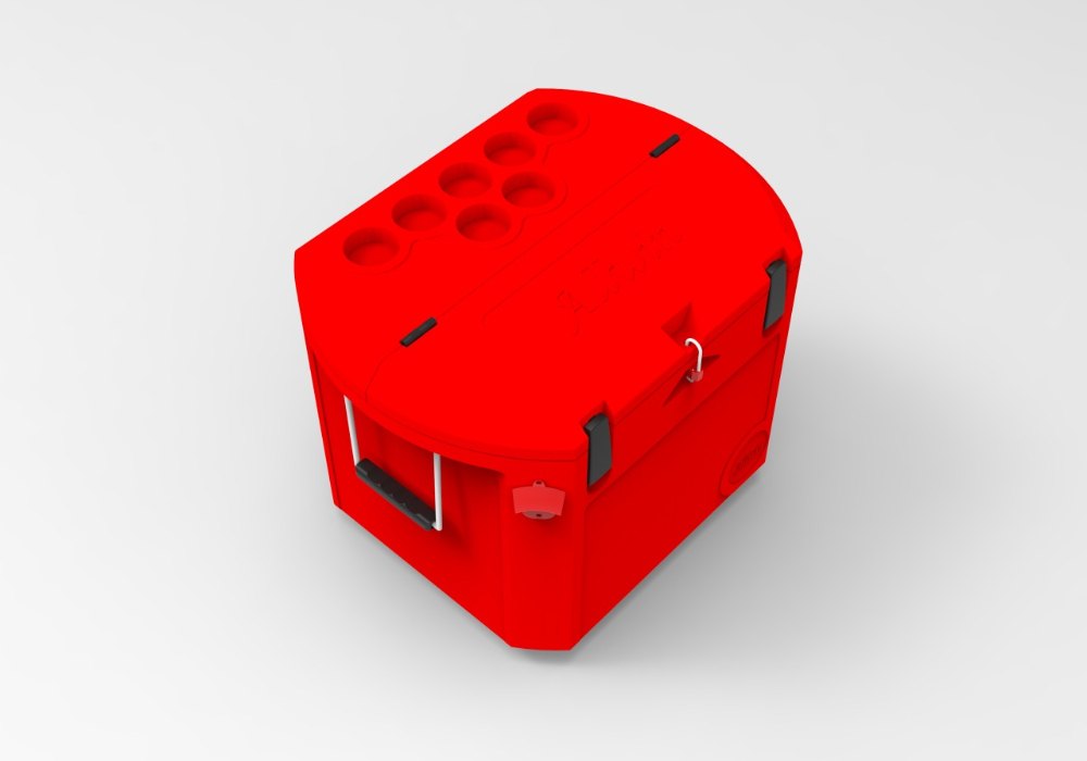 LLDPE Allwin Premium Ice Box, Capacity: 60 Ltr