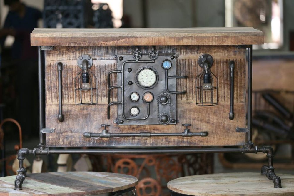 Iron Retro Bar Counter