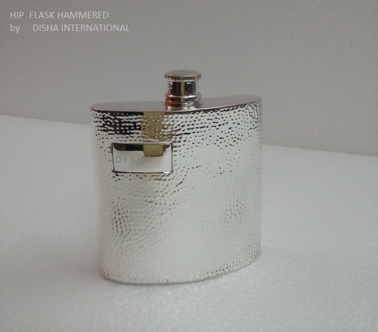 Hip Flask Hammered