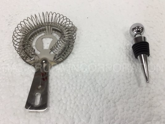 Silver Stainless Steel Bar Accessories, For Hotels & Bars, Packaging Type: Box