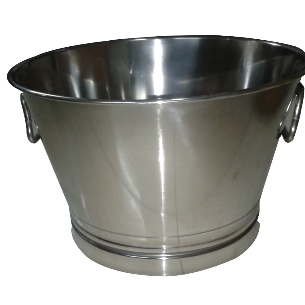 Stainless Steel Round Serving Tub