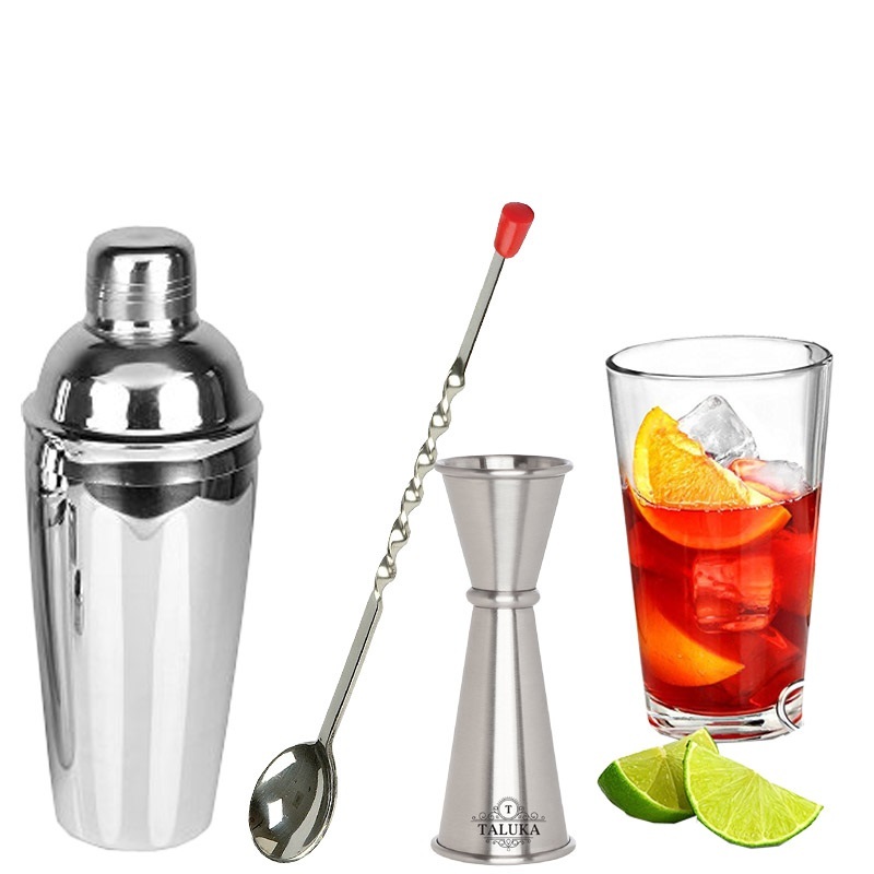 Taluka Silve Stainless Steel Wine Tool Bar Set, Size: 9