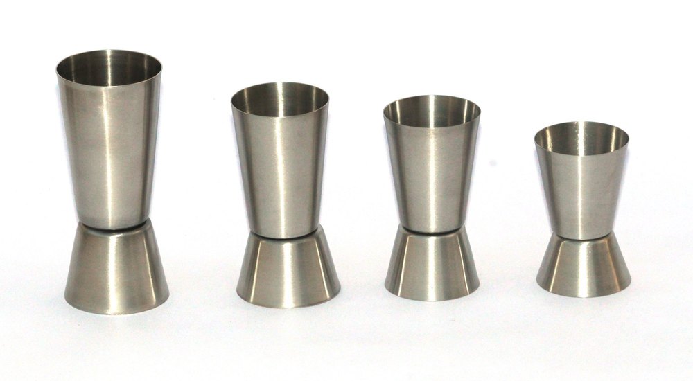 SS Double Sided Peg Measure Jigger Set