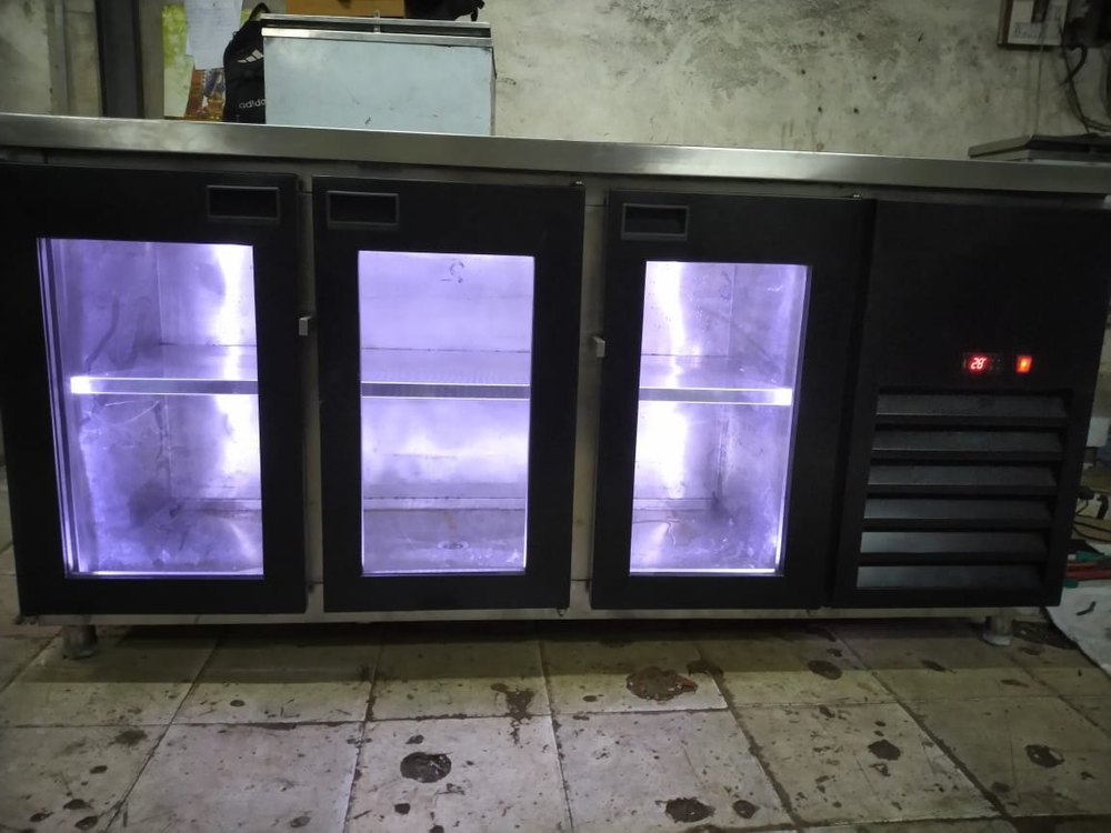 Under Counter Bottle Chiller For Bar Setup