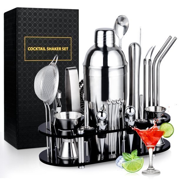 Stainless Steel Wooden Base Bar Set, For Kitchen, Size: Standard