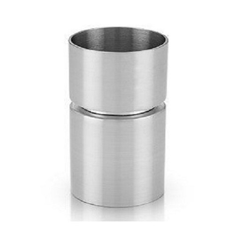 Stainless Steel Silver Peg Measurer Jigger Unique Design, For Bar, Packaging Type: Box