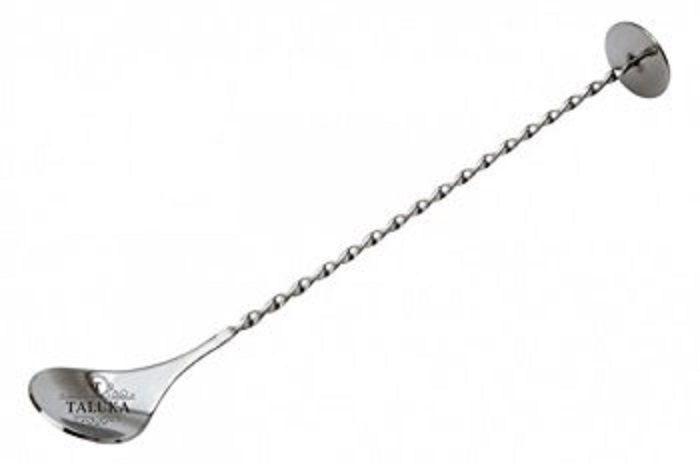 Taluka Exports Silver Stainless Steel Bar Spoon, Bar Spoons, Twist-Neck, Barware Mixing Spoon