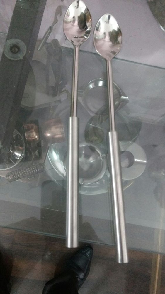 Stainless Steel Silver Bar Spoon