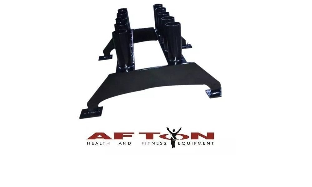 Stainless Steel Olympic Bar Floor Stand, For Gym