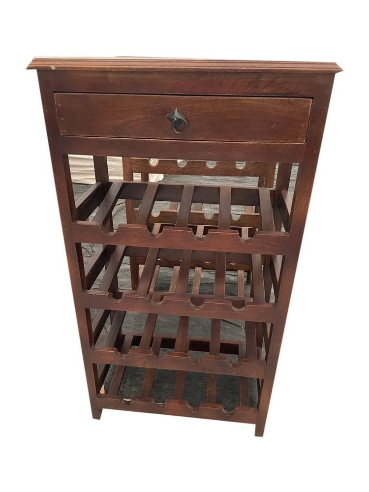 Brown Wooden Bar Stand, Size: 4x2.8feet (hxl)