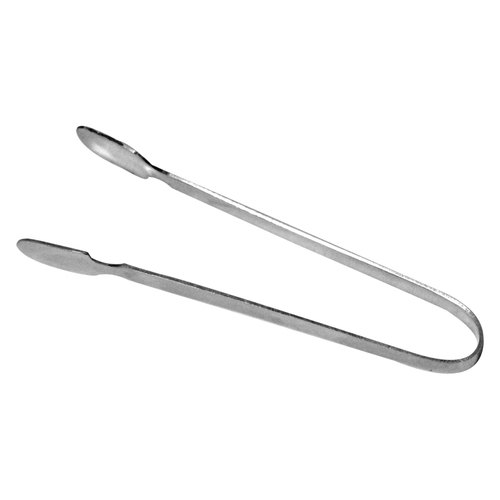 Stainless Steel Silver SS Ice Tong, For Commercial, Packaging Type: Box