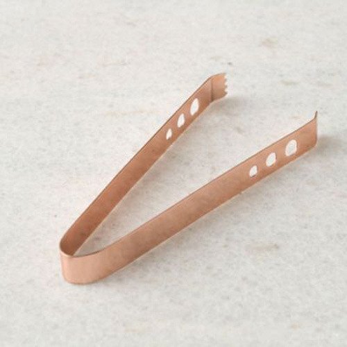 Silver Copper Ice Tong