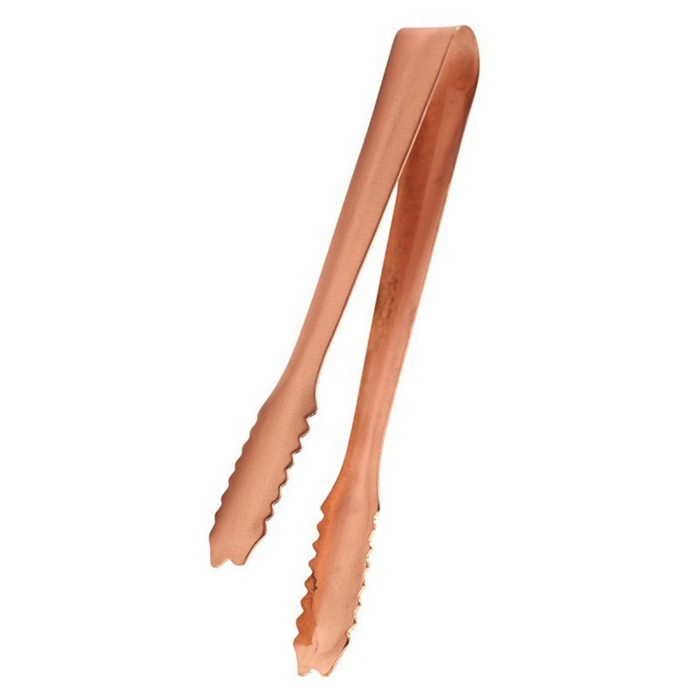 Reddish Brown Copper Ice Tong, Size: 8 Inch