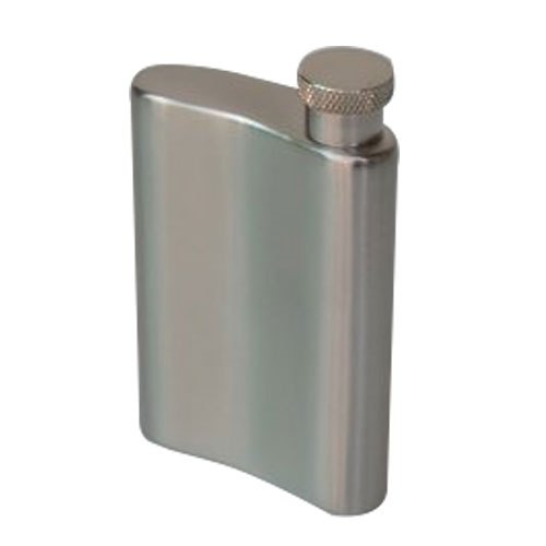 Silver SS Hip Flask, Size: 7 Oz Also Available In 8 Oz