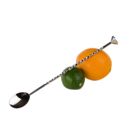 Silver Stainless Steel Cocktail Spoon With Hammer