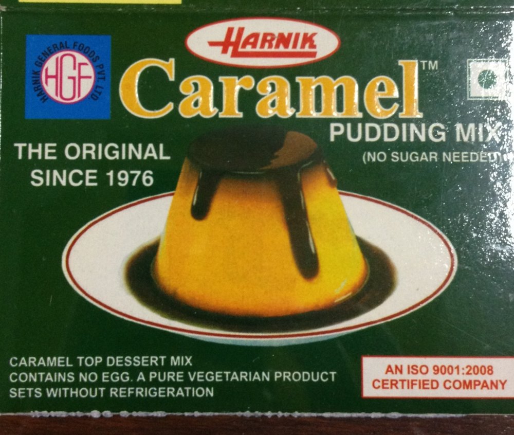 Instant Caramel Custard Mix