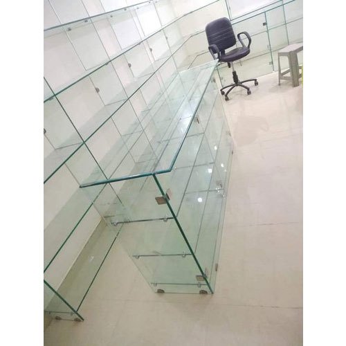 Open Storage Glass Rack for Commercial