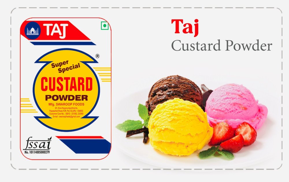 TAJ Custard, Packaging Size: 1kg Pack