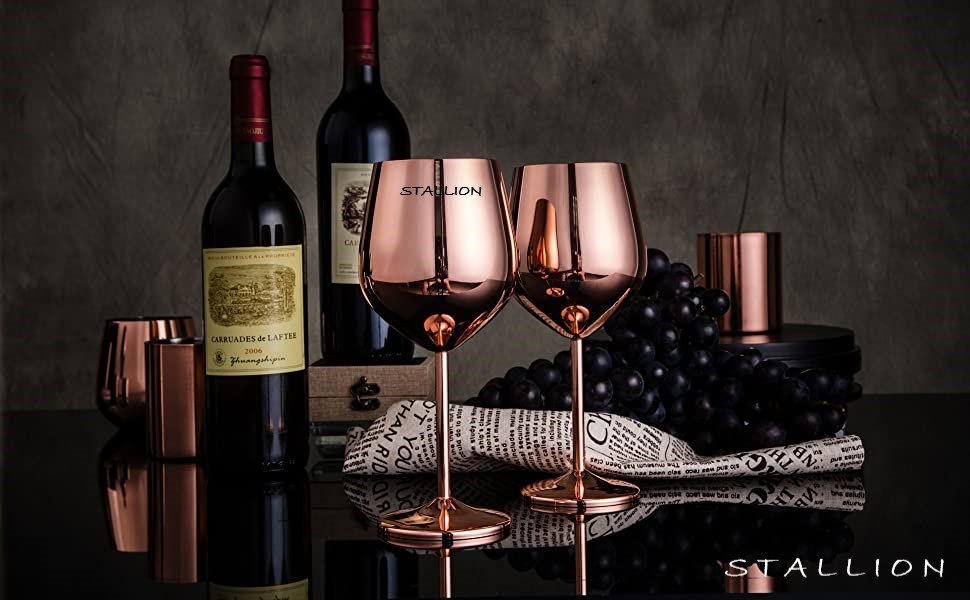 Stainless Steel Wine Glass