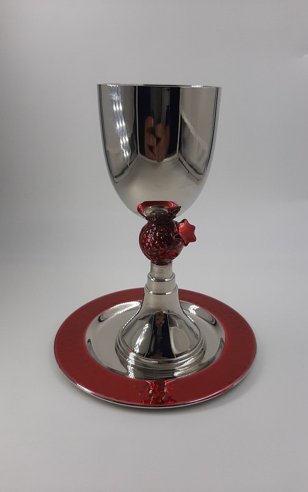 Silver Simple Wine Goblets