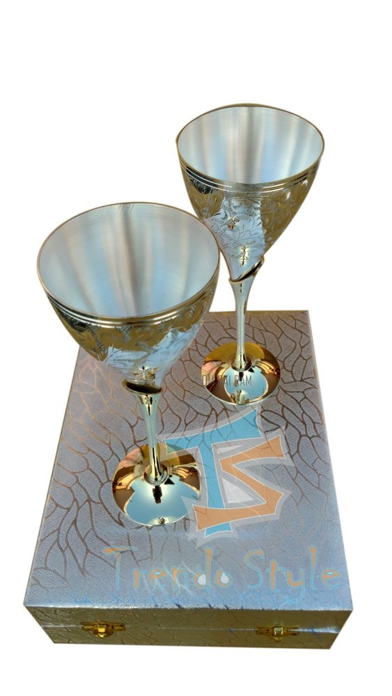 Silver Wine Glass