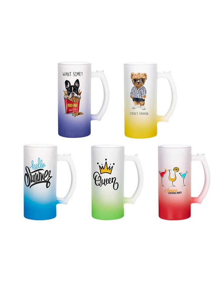 Sublimation Beer Frosted Street Handel Mug