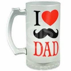 Sublimation Blank Frosted Beer Mug