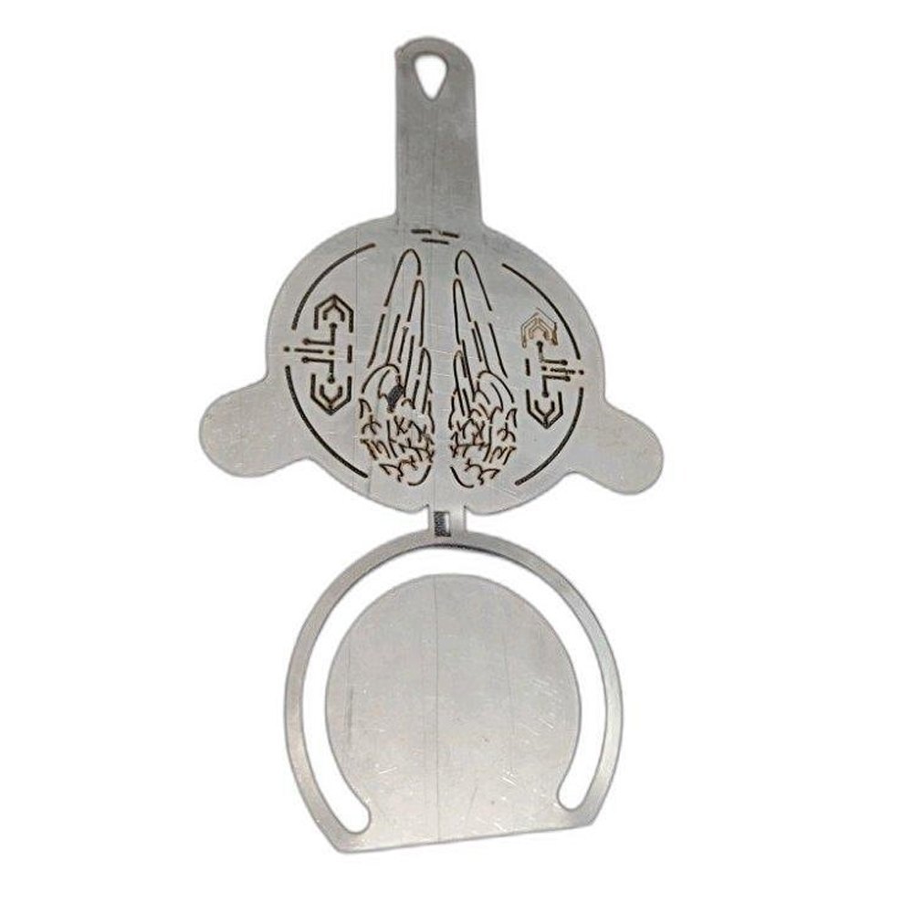 Silver Stainless Steel Decorative Company Bottle Opener, Size: 12x4inch(LxW)