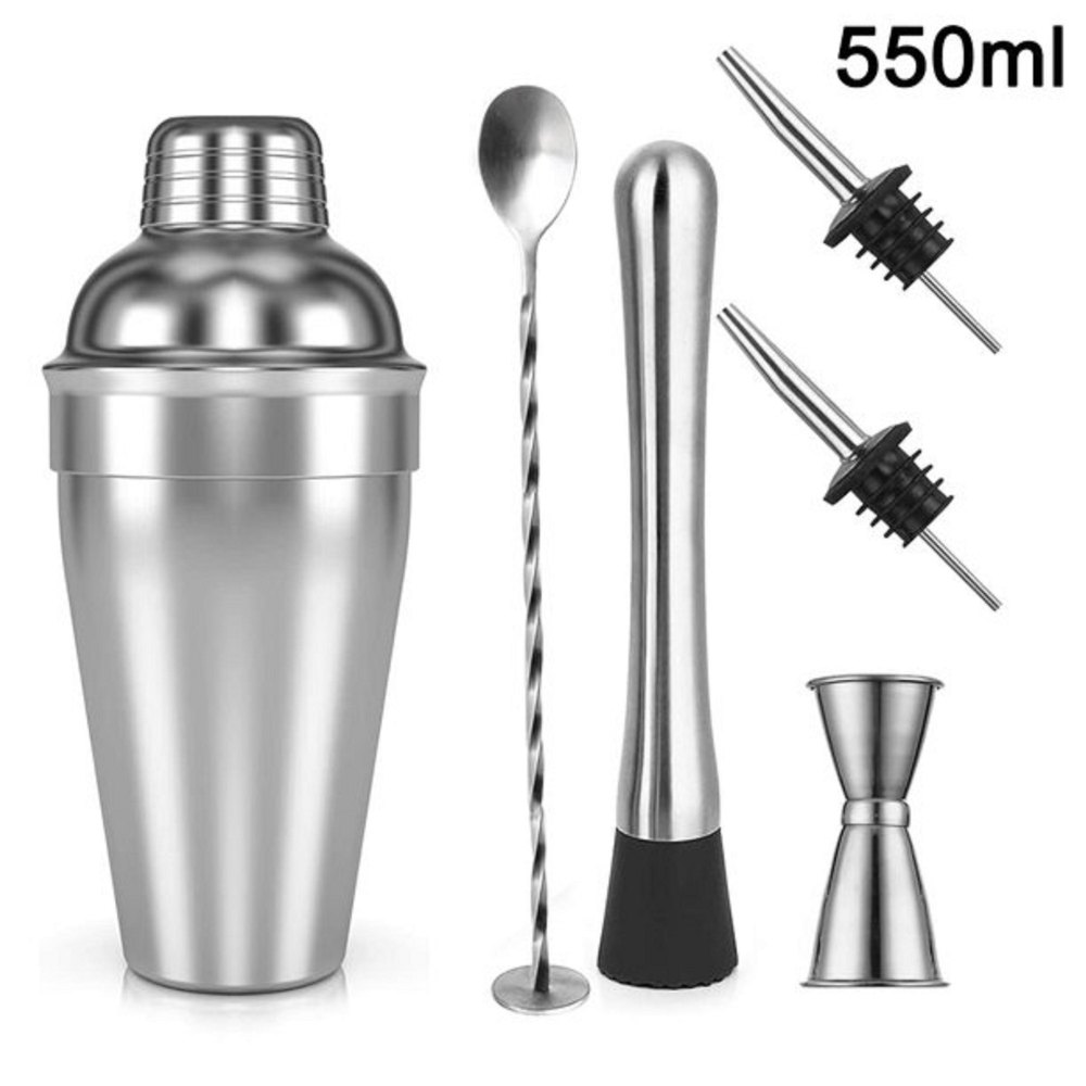 Stainless Steel Silver Bar Set, Packaging Type: Box, Grade: 201