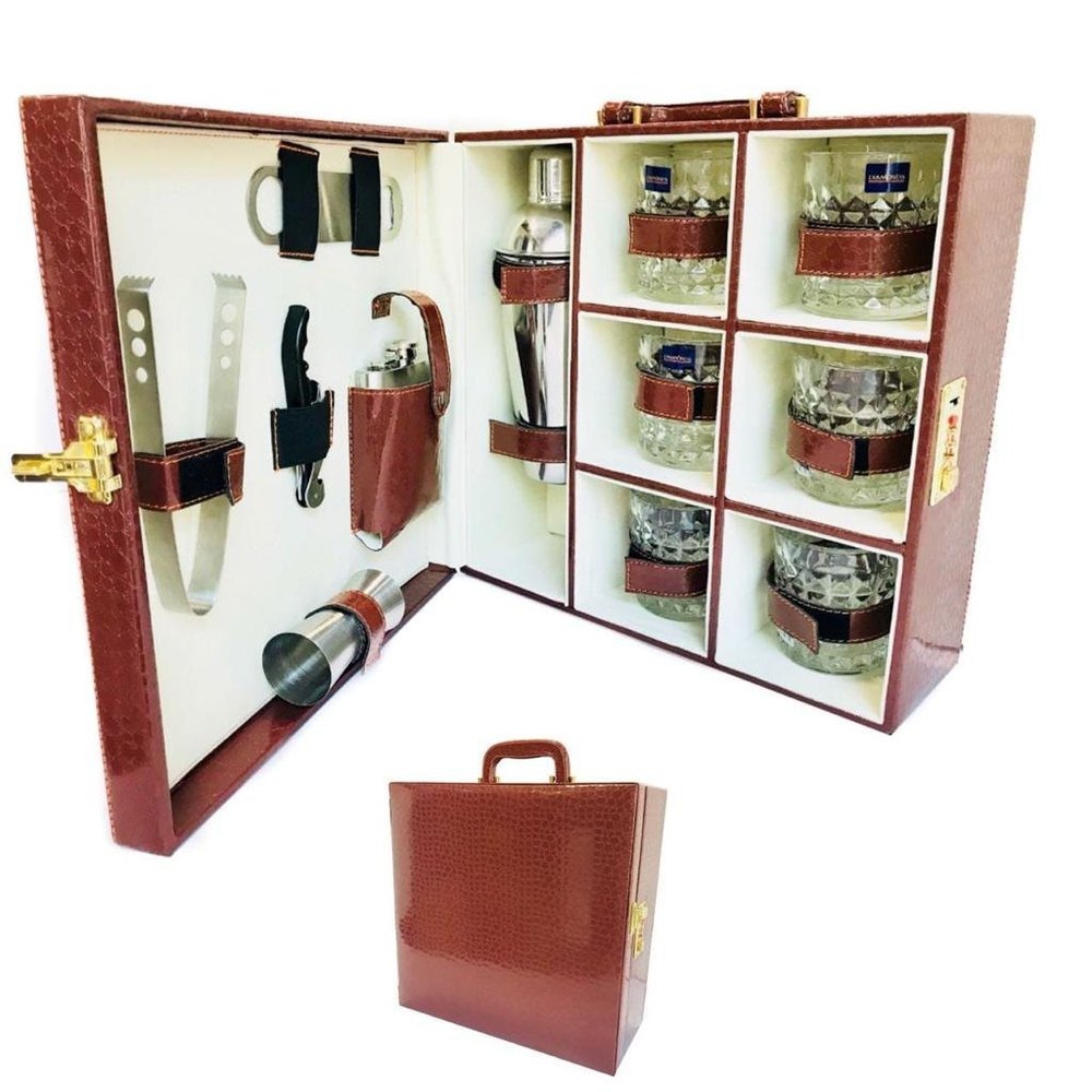 Wine Bottle Bar Set