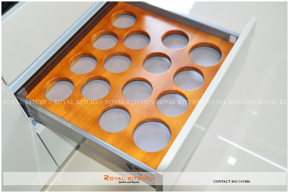 Wooden Bottle Holder, For Kitchen Rack