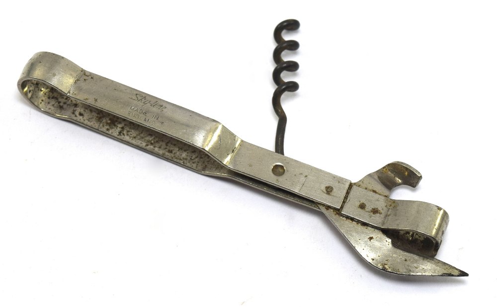 Vintage England Original Multifunctional Corkscrew Can Bottle Opener. G47-97