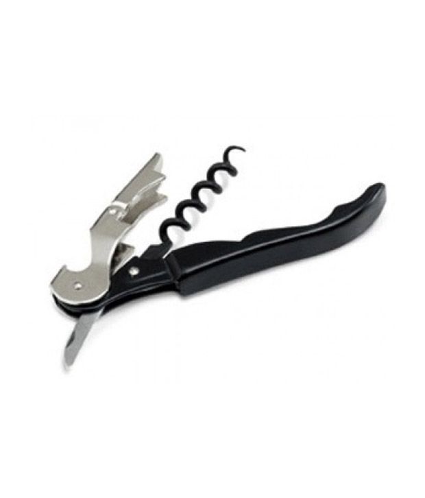 MVS Plastic Stallion Black Wine Cork Opener