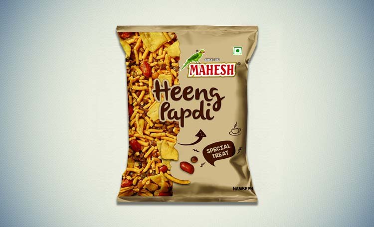 Mahesh Heeng Papdi Namkeen, Packaging Size: 200 G, Packaging Type: Carton