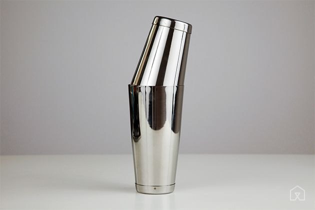 Metal Stainless Steel Boston Cocktail Shaker, Packaging Type: Box, Size: 16 Cm