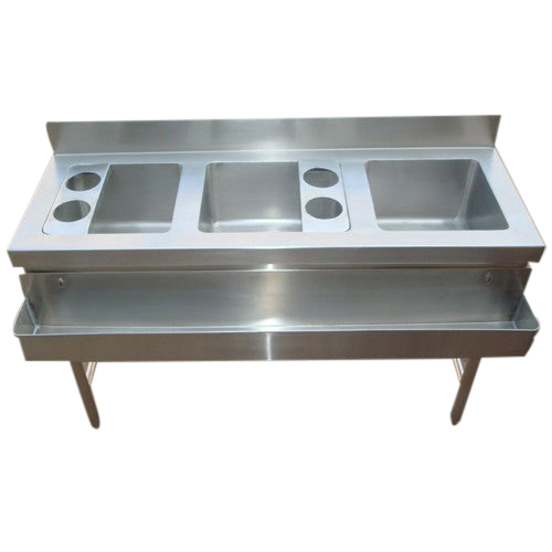 Chandra Silver Cocktail Station