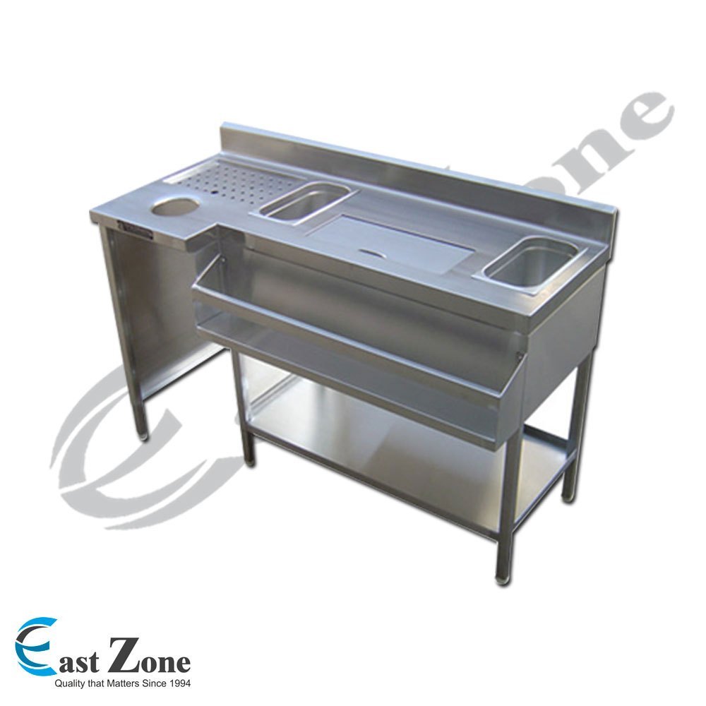 Stainless Steel Cocktail Station, Grade: SS304, Thickness: 1.5 mm