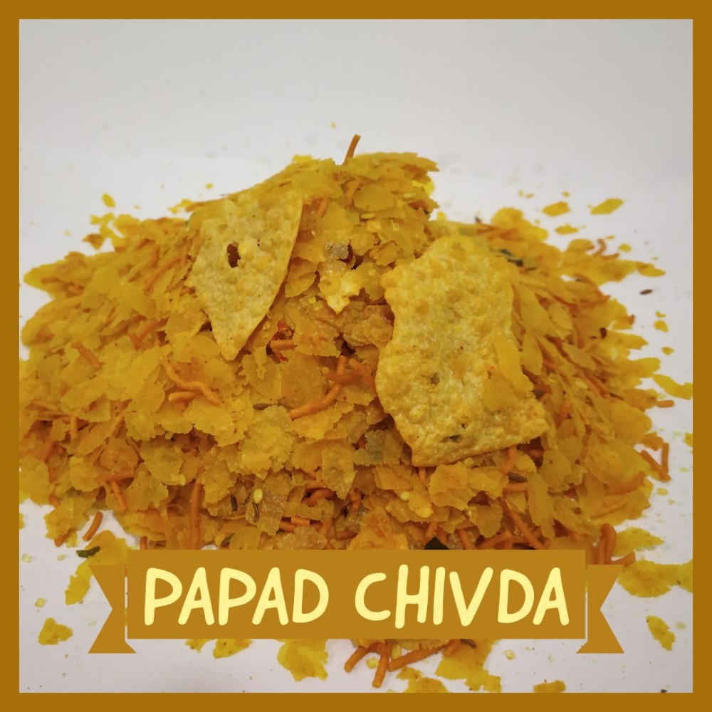 Magic Masala Munchin Papad Chivda Namkeen & Snacks, Packaging Size: 200 Grams, 200 gm