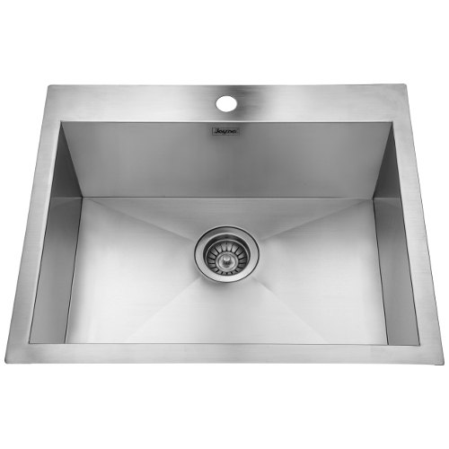 Single Jayna Noble Square Series JNS 1719T Kitchen Bar Sink