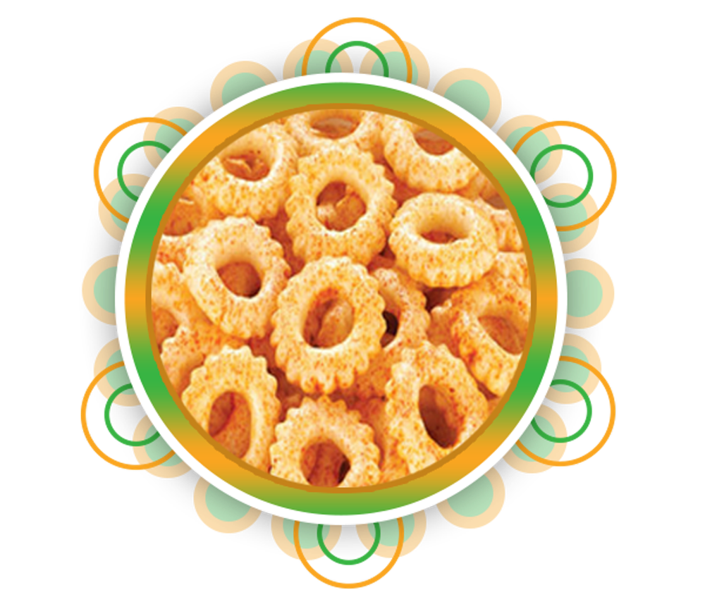 Round Sago Spicy Gear Pellet Namkeen