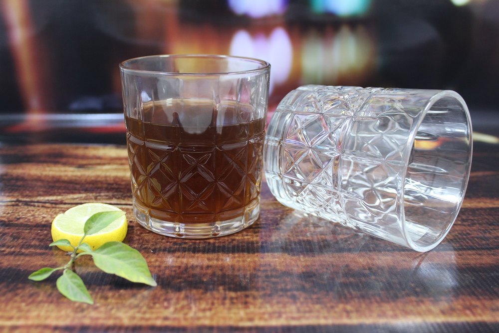 Transparent Whiskey Vodka Scotch Glasses Set Of 6 Piece