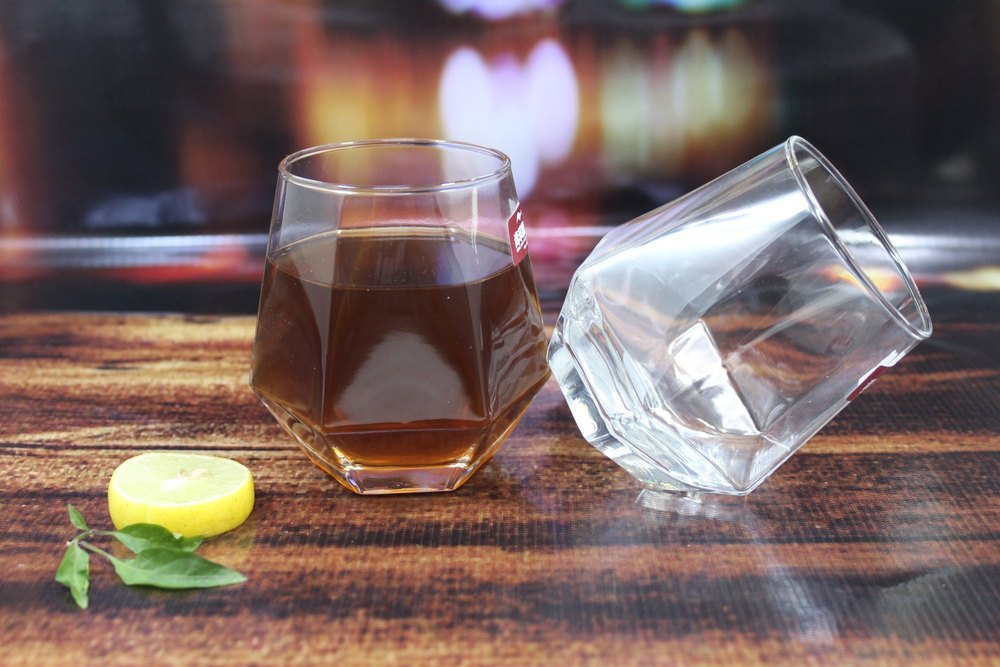 Crystal Whiskey Glasses Set of 6 pcs- 300 ml