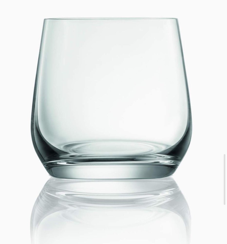 370ml Lucaris Hongkong Hip Double Rock Whisky Glasses