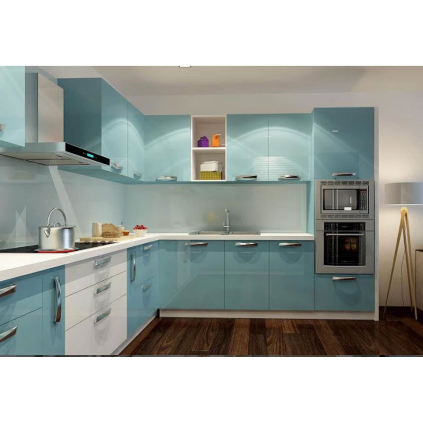 Wooden Italian Laminated Modular Kitchen