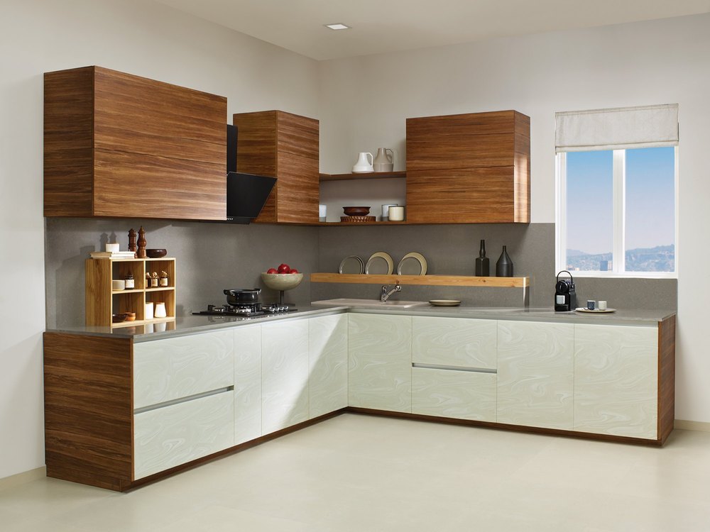 Modern HDHMR Kutchina Modular Kitchens