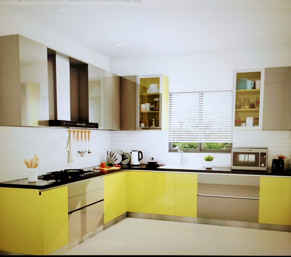 Wooden Modular Kitchen Cabinet